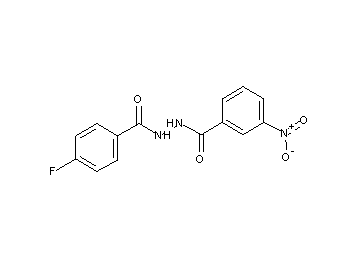 N'-(4-fluorobenzoyl)-3-nitrobenzohydrazide