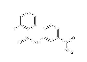 N-[3-(aminocarbonyl)phenyl]-2-iodobenzamide