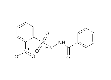 N'-[(2-nitrophenyl)sulfonyl]benzohydrazide