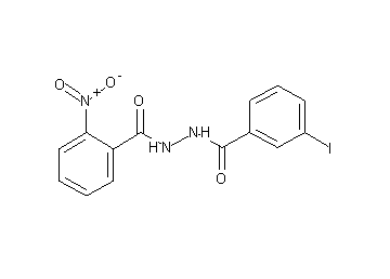 N'-(3-iodobenzoyl)-2-nitrobenzohydrazide