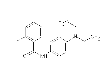 N-[4-(diethylamino)phenyl]-2-iodobenzamide