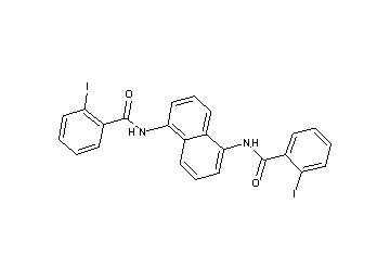 N,N'-1,5-naphthalenediylbis(2-iodobenzamide)