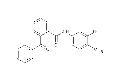 2-benzoyl-N-(3-bromo-4-methylphenyl)benzamide
