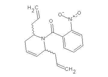 2,6-diallyl-1-(2-nitrobenzoyl)-1,2,3,6-tetrahydropyridine