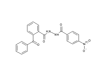 2-benzoyl-N'-(4-nitrobenzoyl)benzohydrazide