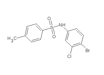 N-(4-bromo-3-chlorophenyl)-4-methylbenzenesulfonamide