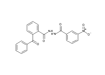 2-benzoyl-N'-(3-nitrobenzoyl)benzohydrazide