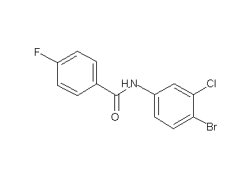 N-(4-bromo-3-chlorophenyl)-4-fluorobenzamide