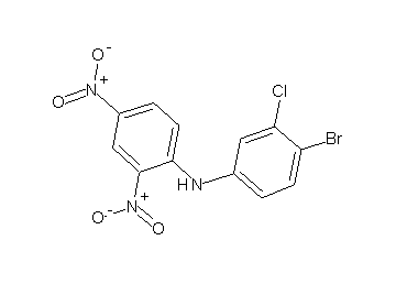 N-(4-bromo-3-chlorophenyl)-2,4-dinitroaniline
