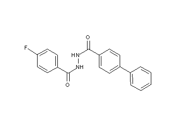 N'-(4-fluorobenzoyl)-4-biphenylcarbohydrazide