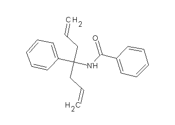 N-(1-allyl-1-phenyl-3-buten-1-yl)benzamide