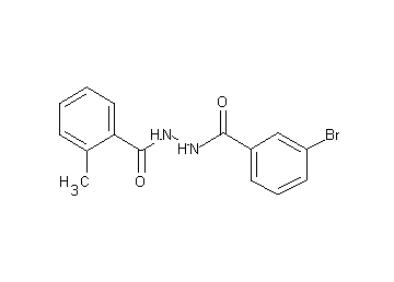 N'-(3-bromobenzoyl)-2-methylbenzohydrazide