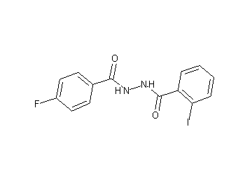 N'-(4-fluorobenzoyl)-2-iodobenzohydrazide