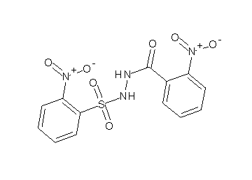 2-nitro-N'-[(2-nitrophenyl)sulfonyl]benzohydrazide