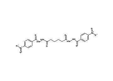 N'1,N'6-bis(4-nitrobenzoyl)hexanedihydrazide