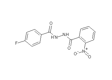 N'-(4-fluorobenzoyl)-2-nitrobenzohydrazide - Click Image to Close