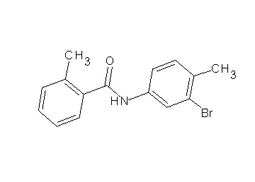 N-(3-bromo-4-methylphenyl)-2-methylbenzamide - Click Image to Close