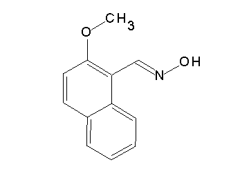 2-methoxy-1-naphthaldehyde oxime 2-methoxy-1-naphthaldehyde oxime