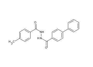 N'-(4-methylbenzoyl)-4-biphenylcarbohydrazide