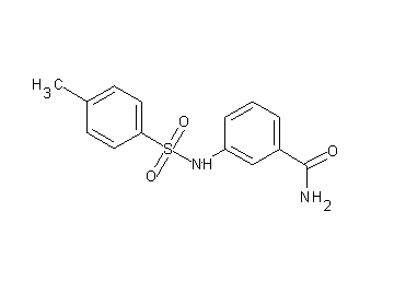3-{[(4-methylphenyl)sulfonyl]amino}benzamide