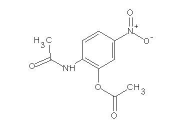 2-(acetylamino)-5-nitrophenyl acetate