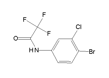 N-(4-bromo-3-chlorophenyl)-2,2,2-trifluoroacetamide