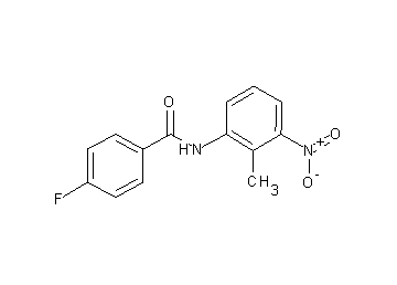 4-fluoro-N-(2-methyl-3-nitrophenyl)benzamide