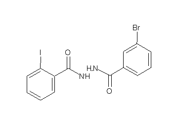 N'-(3-bromobenzoyl)-2-iodobenzohydrazide
