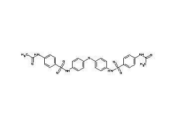 N,N'-[oxybis(4,1-phenyleneiminosulfonyl-4,1-phenylene)]diacetamide