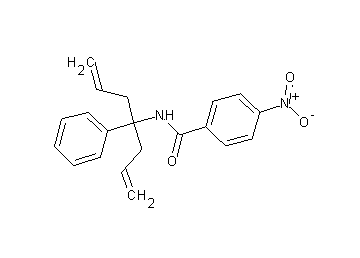 N-(1-allyl-1-phenyl-3-buten-1-yl)-4-nitrobenzamide