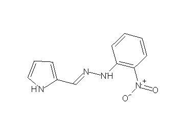 2-[2-(2-nitrophenyl)carbonohydrazonoyl]-1H-pyrrole