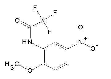 2,2,2-trifluoro-N-(2-methoxy-5-nitrophenyl)acetamide 2,2,2-trifluoro-N-(2-methoxy-5-nitrophenyl)acetamide