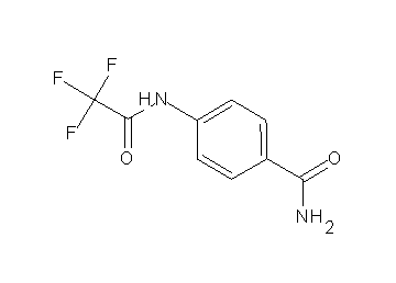 4-[(trifluoroacetyl)amino]benzamide