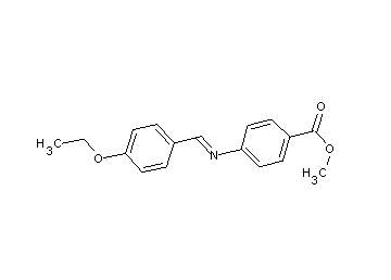 methyl 4-[(4-ethoxybenzylidene)amino]benzoate