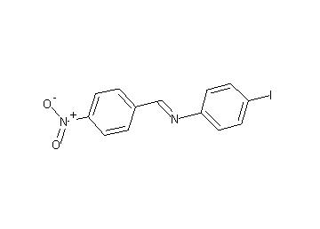 (4-iodophenyl)(4-nitrobenzylidene)amine (4-iodophenyl)(4-nitrobenzylidene)amine