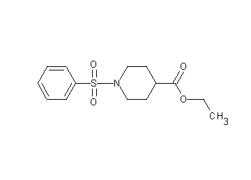 ethyl 1-(phenylsulfonyl)-4-piperidinecarboxylate