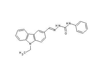 9-ethyl-9H-carbazole-3-carbaldehyde N-phenylsemicarbazone