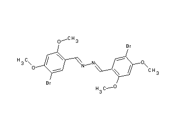 bis(5-bromo-2,4-dimethoxybenzylidene)hydrazine
