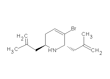 5-bromo-2,6-bis(2-methyl-2-propen-1-yl)-1,2,3,6-tetrahydropyridine