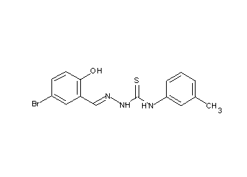 5-bromo-2-hydroxybenzaldehyde N-(3-methylphenyl)thiosemicarbazone
