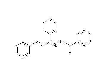 N'-(1,3-diphenyl-2-propen-1-ylidene)benzohydrazide
