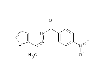 N'-[1-(2-furyl)ethylidene]-4-nitrobenzohydrazide