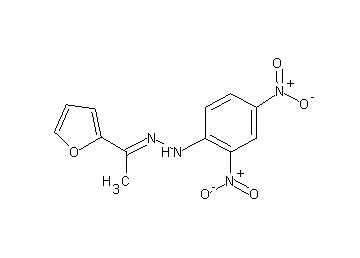 1-(2,4-dinitrophenyl)-2-[1-(2-furyl)ethylidene]hydrazine