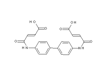 4,4'-[4,4'-biphenyldiyldi(imino)]bis(4-oxo-2-butenoic acid)