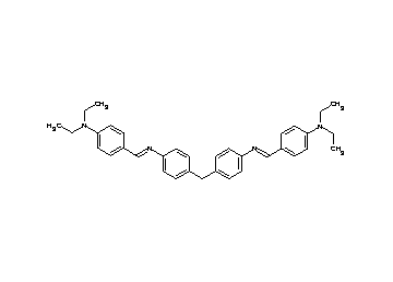 4,4'-methylenebis{N-[4-(diethylamino)benzylidene]aniline}