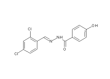 N'-(2,4-dichlorobenzylidene)-4-hydroxybenzohydrazide