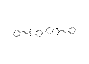 N,N'-4,4'-biphenyldiylbis(3-phenylacrylamide)