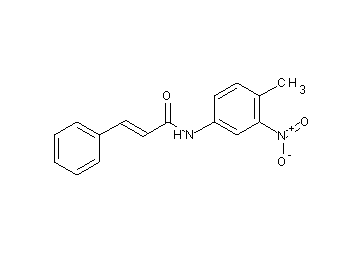 N-(4-methyl-3-nitrophenyl)-3-phenylacrylamide