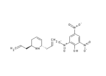 2,4,6-trinitrophenol - 2,6-diallyl-1,2,3,6-tetrahydropyridine (1:1)