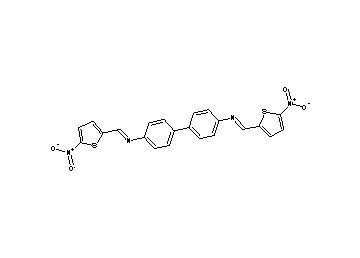 N,N'-bis[(5-nitro-2-thienyl)methylene]-4,4'-biphenyldiamine